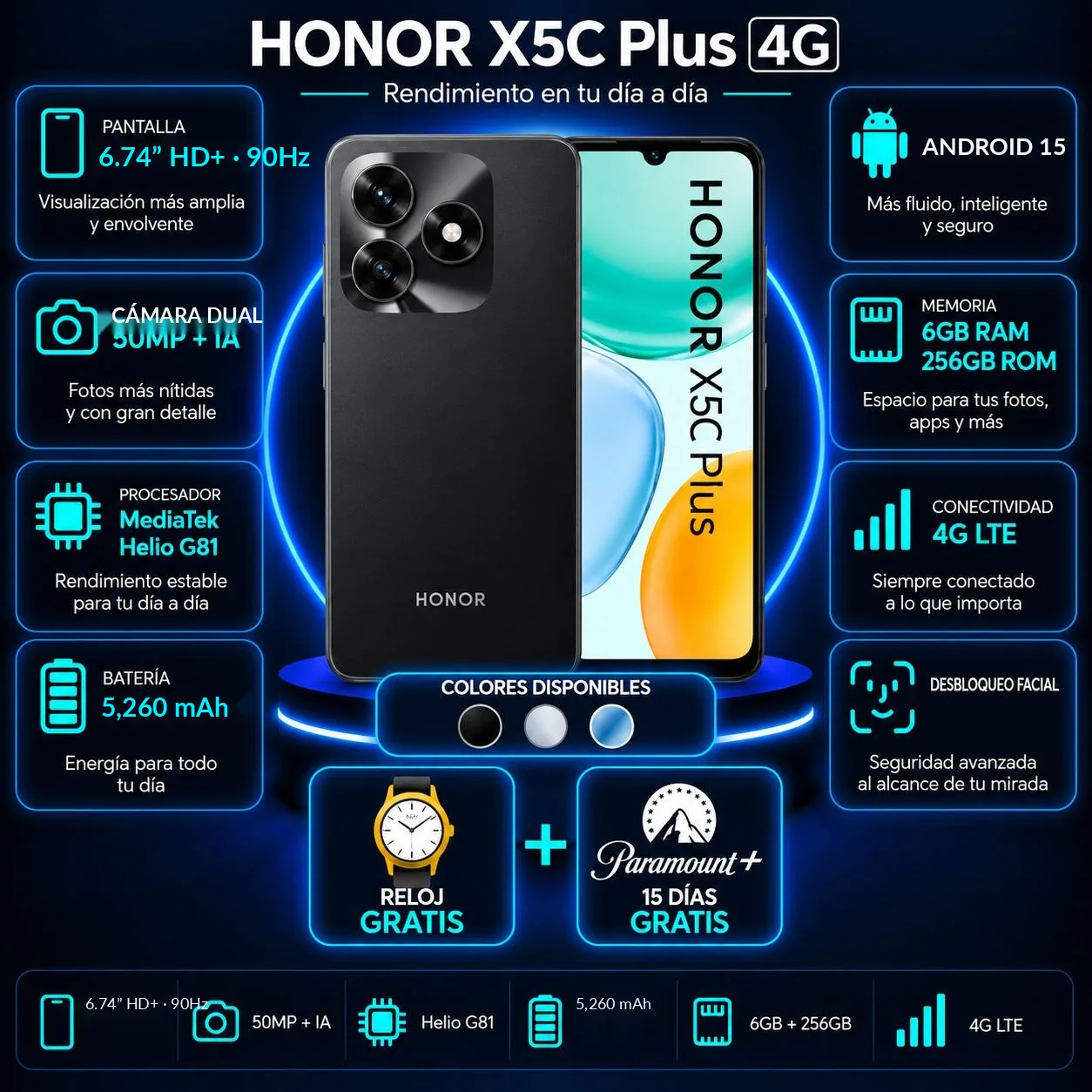 HONOR X5C Plus