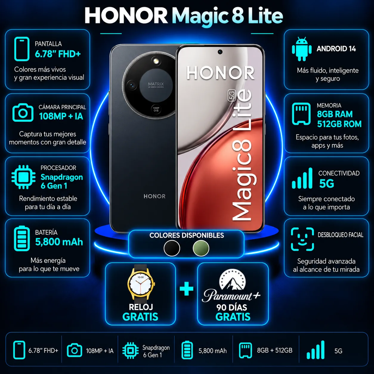HONOR Magic8 Lite 5G