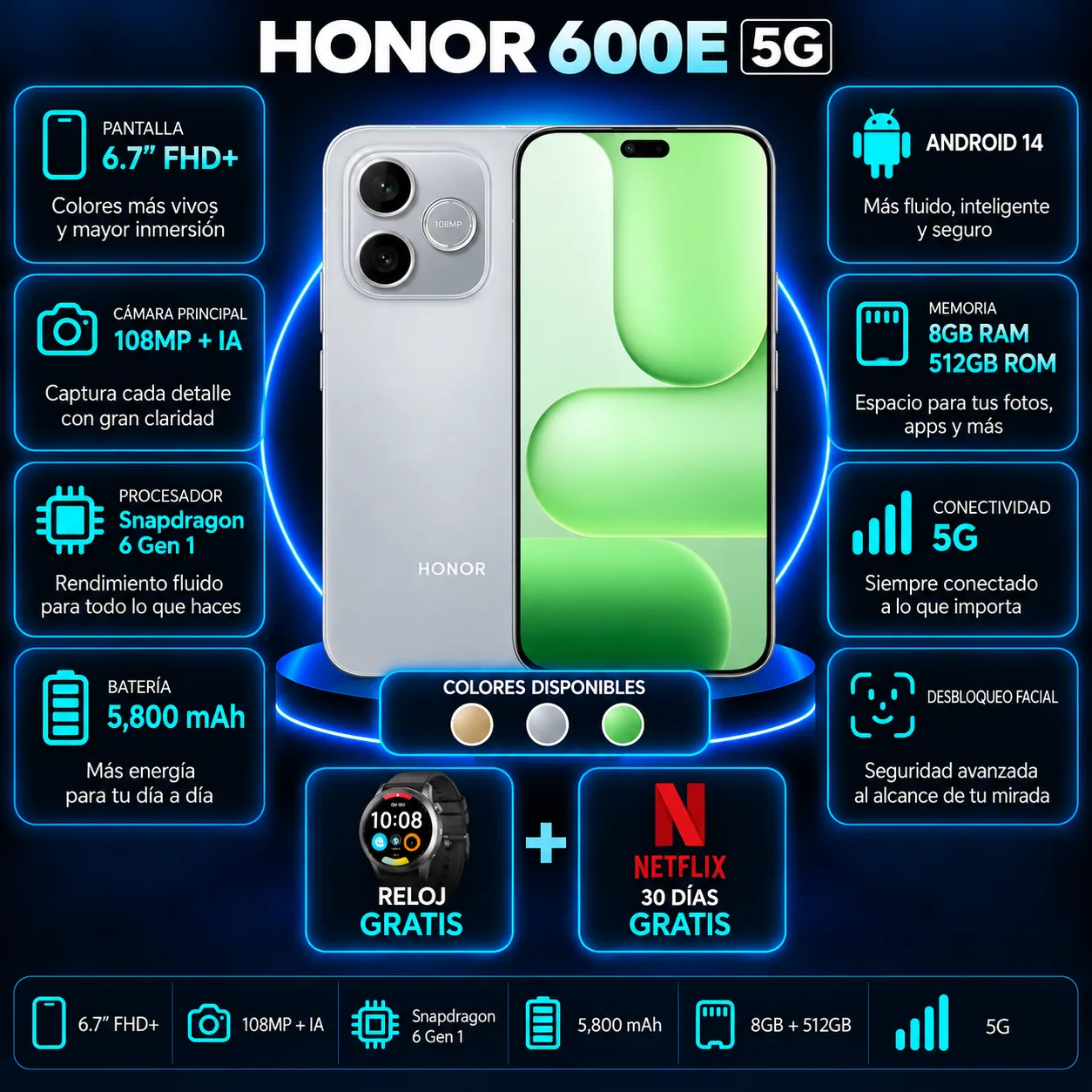 HONOR 600 5G